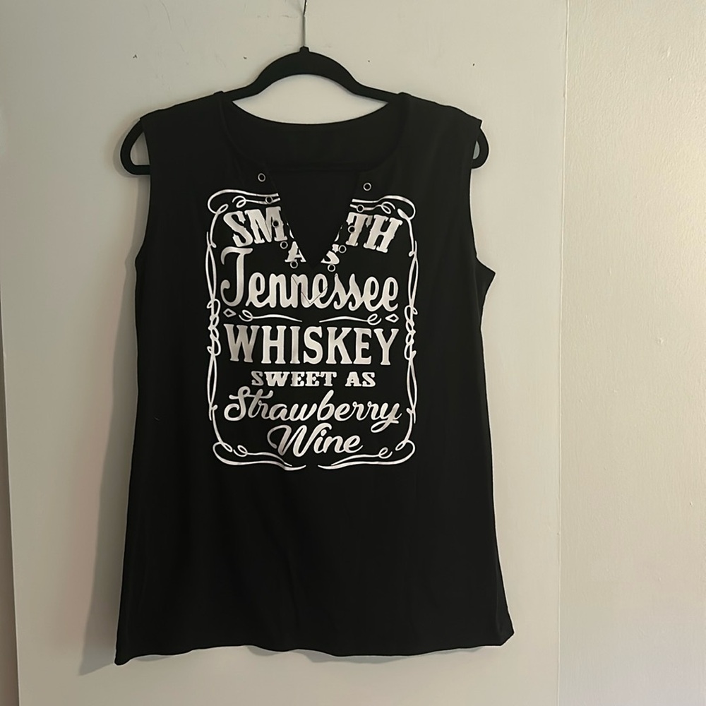 Tennessee Whiskey black tank